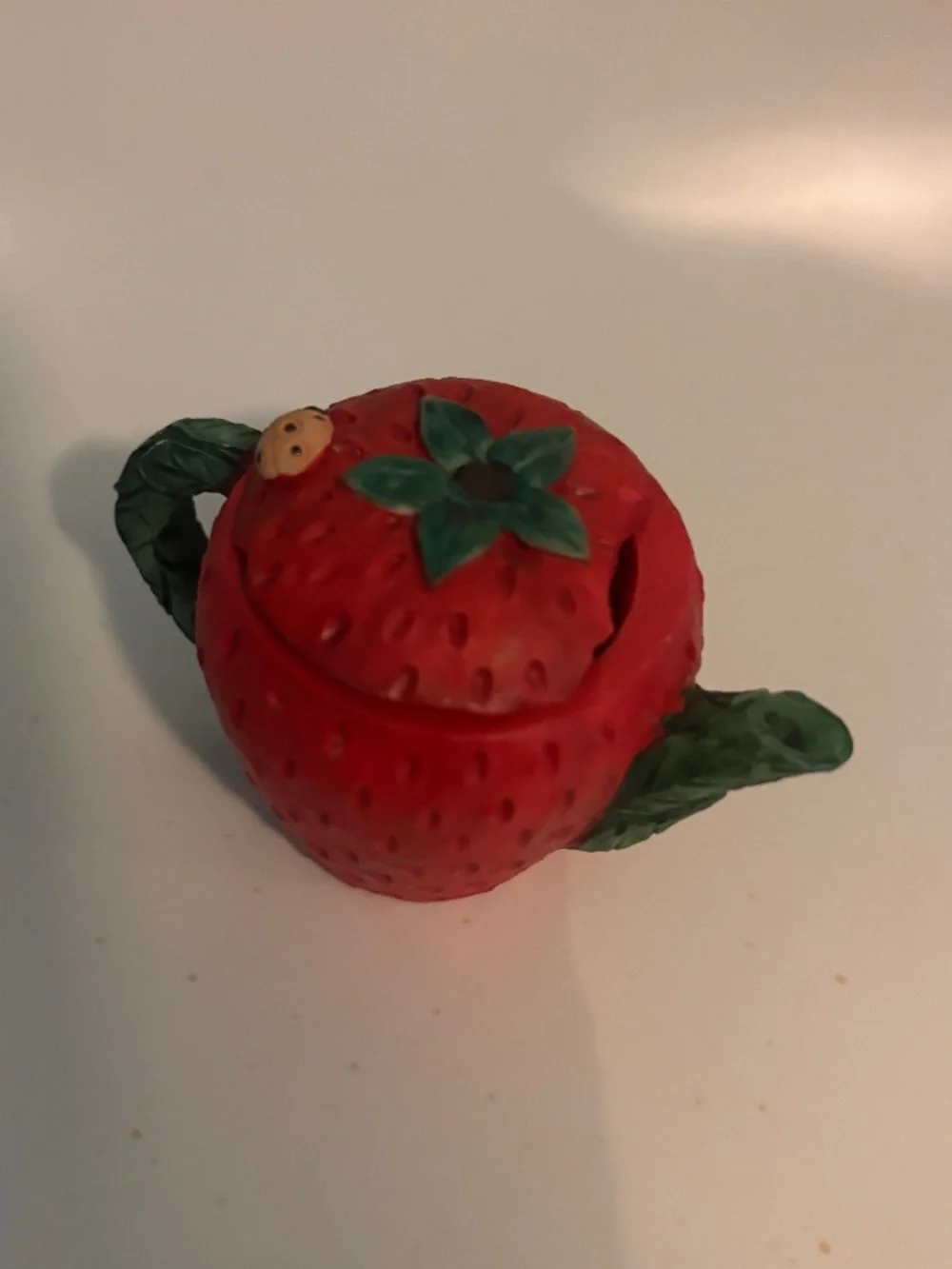Miniature Strawberry Tea Set